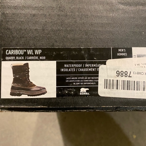 Sorel Caribou Wool lined, Waterproof Winter Boot. - Picture 6 of 7